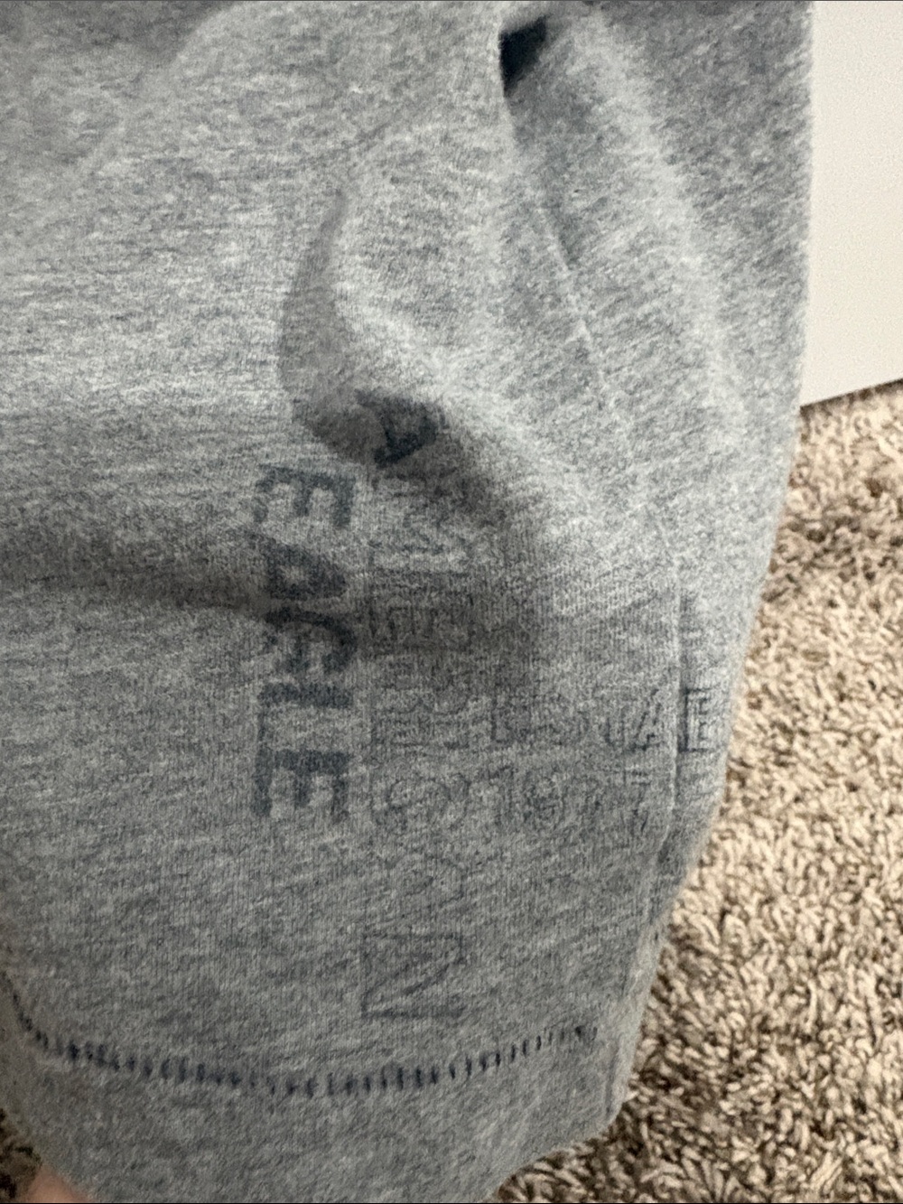 American Eagle Outfitters Gray Short-Sleeve Crew T-Shirt - Picture 3 of 4